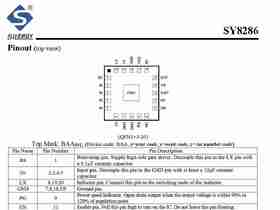 AWWBFA（ SY8286 ）pdf 数据手册 原理图